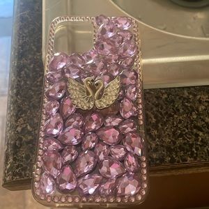iPhone 12 Pro case and pair earrings